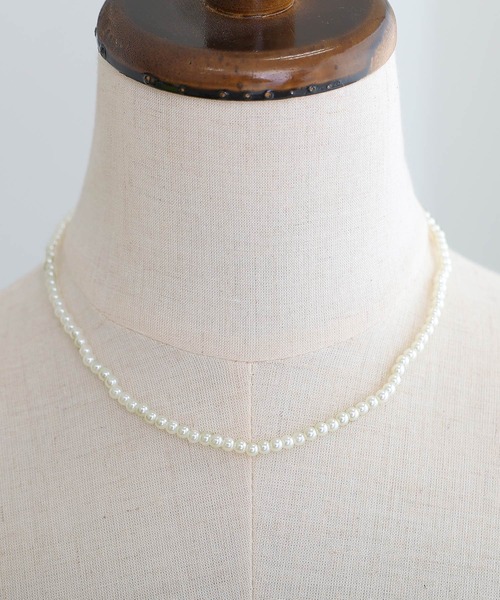 PourVous（プールヴー）の「3way パール ネックレス 結婚式 同窓会 オケージョン お呼ばれ （ネックレス・レディース・ゴールド/シルバー・FREE）」の3枚目の写真