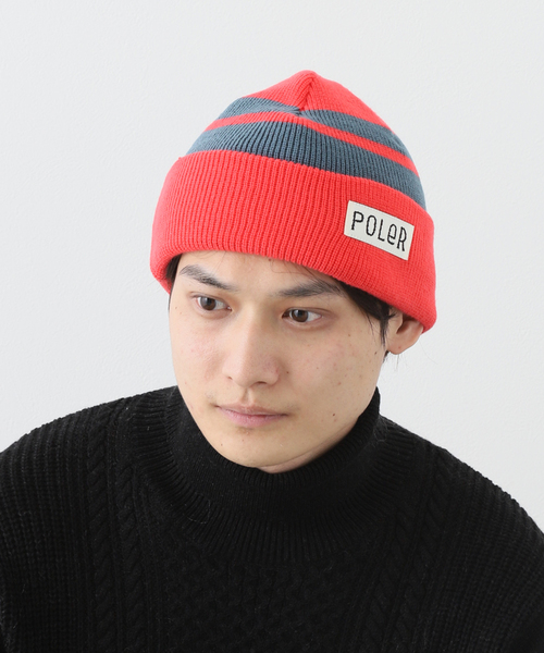 JOURNAL STANDARD relume(ジャーナルスタンダード レリューム)の「【POLeR / ポーラー】 US WORKMAN ビーニー(ニットキャップ/ビーニー・メンズ・ブラック/イエロー/レッド・FREE)」の11枚目の写真