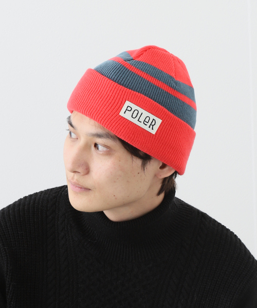 JOURNAL STANDARD relume(ジャーナルスタンダード レリューム)の「【POLeR / ポーラー】 US WORKMAN ビーニー(ニットキャップ/ビーニー・メンズ・ブラック/イエロー/レッド・FREE)」の12枚目の写真