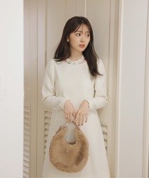 PROPORTION BODY DRESSING | ネックビジューミニワンピース / 1213140201(ワンピース)
