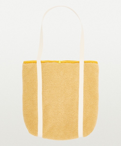 LAVENHAM（ラベンハム）の「QUILT POCKET TOTE BAG UNISEX / キルトポケット トートバッグ ユニセックス（トートバッグ・レディース・ベージュ/ダークネイビー・ONE SIZE）」の13枚目の写真