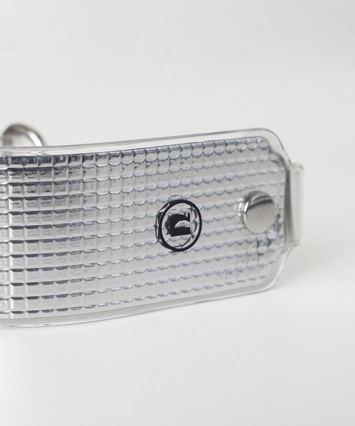 NaNa-NaNa（ナナナナ）の「NANA-NANA /ナナナナ/ PVC STRAP SHORT NA-096（その他小物・レディース・ベージュ/シルバー・ONE SIZE）」の9枚目の写真