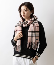 FRAAS（フラース）の「サスティナマフラー カシミンク フラースチェック（マフラー）」