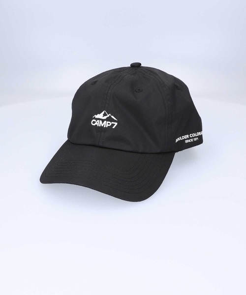 CAMP7(キャンプセブン)の「【CAMP7】ポリエステルキャップ(キャップ・メンズ・ブラック/イエロー・フリー)」の1枚目の写真