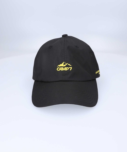 CAMP7(キャンプセブン)の「【CAMP7】ポリエステルキャップ(キャップ・メンズ・ブラック/イエロー・フリー)」の4枚目の写真