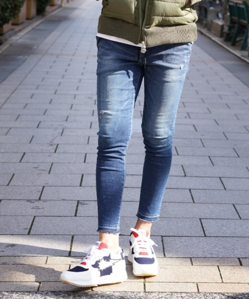 muta marine（ムータ・マリン）の「URBAN SUN X muta MARINE/アーバンサン×ムータ マリン/ スニーカー (トリコロール)（スニーカー・メンズ・ホワイト・40/43/44/41/42）」の11枚目の写真