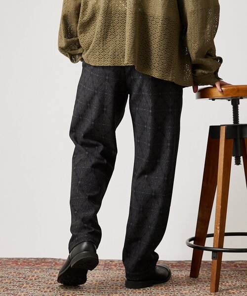 JOURNAL STANDARD(ジャーナルスタンダード)の「【RIRANCHA / リランチェ】ブッチャー 1P イージーパンツ(スラックス・メンズ・グレー/ベージュ/ブラック系その他/ライトグレー/ベージュ系その他/ブラックミックス・LARGE/SMALL/MEDIUM)」の21枚目の写真