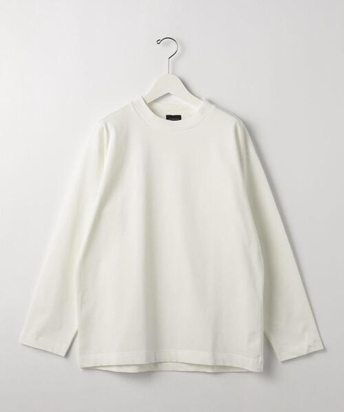 green label relaxing（グリーンレーベルリラクシング）の「GIZA クルーネック ロングスリーブ カットソー（Tシャツ/カットソー・メンズ・ネイビー/オレンジ/ホワイト/ライトブルー・S/L/XL/M）」の13枚目の写真