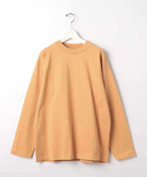 green label relaxing（グリーンレーベルリラクシング）の「GIZA クルーネック ロングスリーブ カットソー（Tシャツ/カットソー・メンズ・ネイビー/オレンジ/ホワイト/ライトブルー・S/L/XL/M）」の14枚目の写真