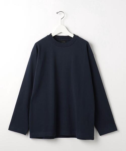 green label relaxing（グリーンレーベルリラクシング）の「GIZA クルーネック ロングスリーブ カットソー（Tシャツ/カットソー・メンズ・ネイビー/オレンジ/ホワイト/ライトブルー・S/L/XL/M）」の16枚目の写真