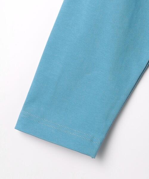 green label relaxing（グリーンレーベルリラクシング）の「GIZA クルーネック ロングスリーブ カットソー（Tシャツ/カットソー・メンズ・ネイビー/オレンジ/ホワイト/ライトブルー・S/L/XL/M）」の21枚目の写真