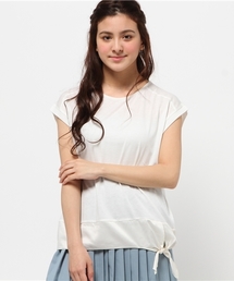 【CIAOPANIC TYPY】異素材リボンTシャツ