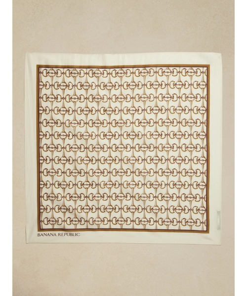 【セール】BANANA REPUBLIC FACTORY STORE スクエアスカーフ（バンダナ/スカーフ）｜BANANA REPUBLIC