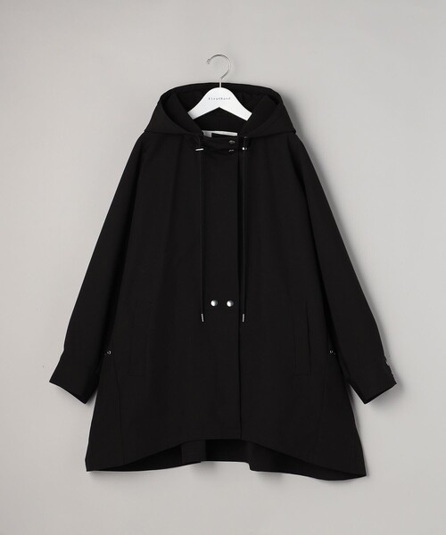 VACHEMENT（ヴァシュモン）の「VACHEMENT/ヴァシュモン リサイクルシェルタフタアノラック / ミドル丈ブルゾン / 撥水加工（マウンテンパーカー・レディース・ネイビー/ブラック・ﾌﾘ-）」の2枚目の写真