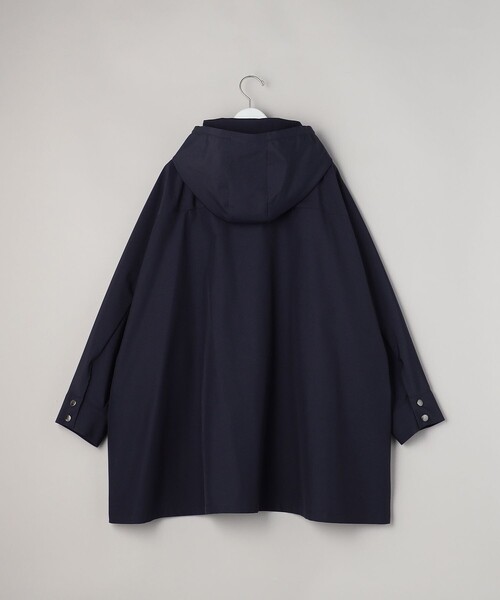 VACHEMENT（ヴァシュモン）の「VACHEMENT/ヴァシュモン リサイクルシェルタフタアノラック / ミドル丈ブルゾン / 撥水加工（マウンテンパーカー・レディース・ネイビー/ブラック・ﾌﾘ-）」の4枚目の写真