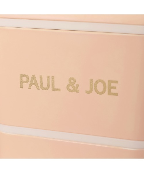 PAUL&JOE(ポールアンドジョー)の「ポール & ジョー ブレイクタイム マークス ランチボックス・正方形・2段 <ヌードピンク>(お弁当箱・レディース・ピンク・FREE)」の5枚目の写真
