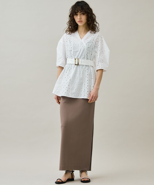 TSURU by Mariko Oikawa（ツルバイマリコオイカワ）の「【TSURU by MARIKO OIKAWA(ツルバイマリコオイカワ)】Voyage/ボヤージュ（サンダル・レディース・ブラック/ベージュ・35/36/37）」の6枚目の写真