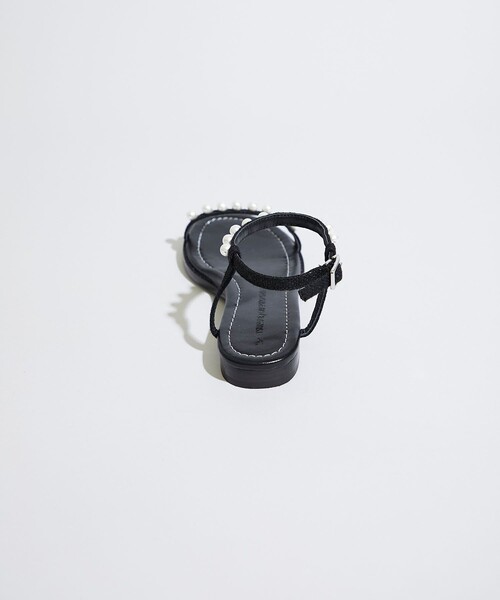 TSURU by Mariko Oikawa（ツルバイマリコオイカワ）の「【TSURU by MARIKO OIKAWA(ツルバイマリコオイカワ)】Voyage/ボヤージュ（サンダル・レディース・ブラック/ベージュ・35/36/37）」の11枚目の写真