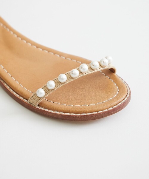 TSURU by Mariko Oikawa（ツルバイマリコオイカワ）の「【TSURU by MARIKO OIKAWA(ツルバイマリコオイカワ)】Voyage/ボヤージュ（サンダル・レディース・ブラック/ベージュ・35/36/37）」の21枚目の写真