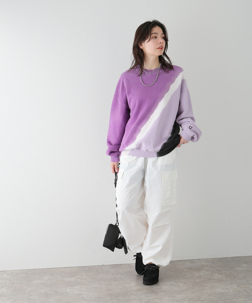 NOMA t.d./ノーマティーディー】Hand Dyed Twist Sweat