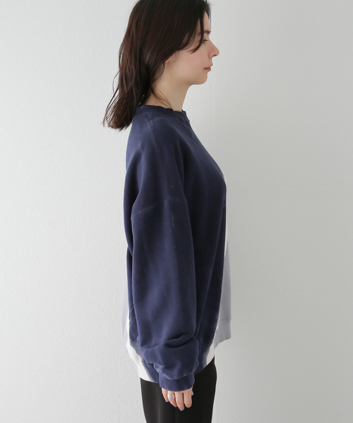 NOMA t.d./ノーマティーディー】Hand Dyed Twist Sweat（スウェット