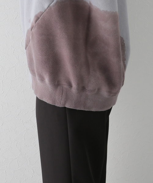 NOMA t.d./ノーマティーディー】Hand Dyed Twist Sweat（スウェット