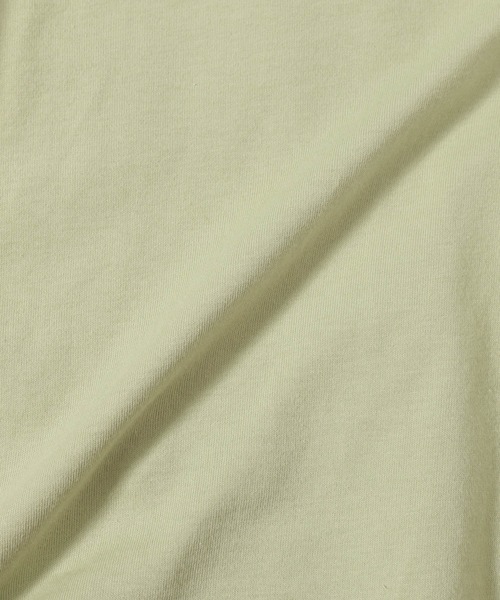 mysty woman（ミスティウーマン）の「刺繍ロゴレギュラーT 197364（Tシャツ/カットソー・レディース・オフホワイト/チャコールグレー/ライトグリーン・FREE）」の16枚目の写真