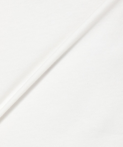 mysty woman（ミスティウーマン）の「刺繍ロゴレギュラーT 197364（Tシャツ/カットソー・レディース・オフホワイト/チャコールグレー/ライトグリーン・FREE）」の4枚目の写真