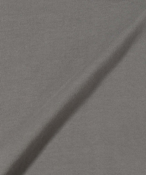 mysty woman（ミスティウーマン）の「刺繍ロゴレギュラーT 197364（Tシャツ/カットソー・レディース・オフホワイト/チャコールグレー/ライトグリーン・FREE）」の14枚目の写真