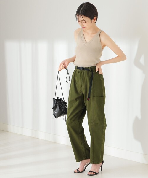 Gramicci（グラミチ）の「GRAMICCI / ヴォヤジャー パンツ（その他パンツ・レディース・ブラウン系その他2/オリーブ・MEDIUM/SMALL）」の7枚目の写真