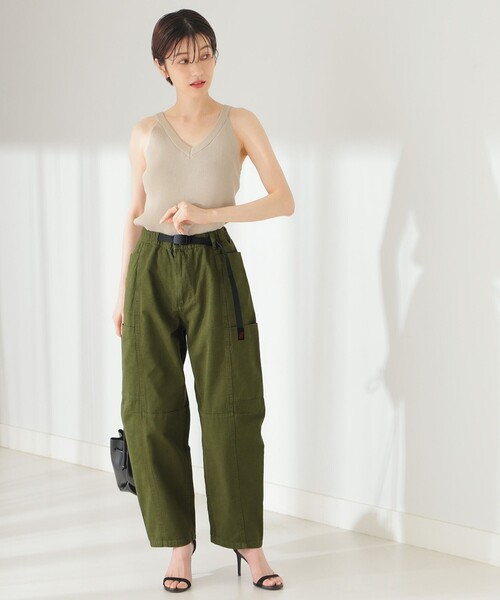 Gramicci（グラミチ）の「GRAMICCI / ヴォヤジャー パンツ（その他パンツ・レディース・ブラウン系その他2/オリーブ・MEDIUM/SMALL）」の8枚目の写真