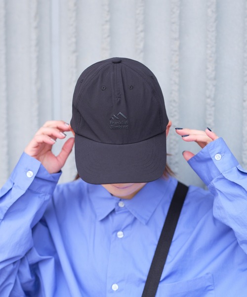 Franklin Climbing（フランクリンクライミング）の「【Franklin Climbing】ストレッチキャップ（キャップ・レディース・サンドベージュ/ブラック・ONE SIZE）」の5枚目の写真