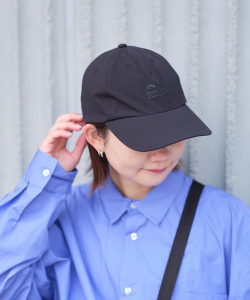 Franklin Climbing（フランクリンクライミング）の「【Franklin Climbing】ストレッチキャップ（キャップ・レディース・サンドベージュ/ブラック・ONE SIZE）」の7枚目の写真
