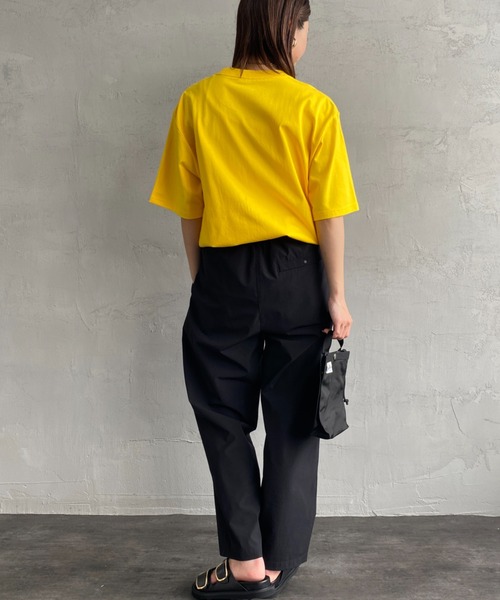 Carhartt WIP（カーハートダブリューアイピー）の「[carhartt WIP/カーハートダブリューアイピー] UNIVERSITY カレッジロゴ ショートスリーブTシャツ（Tシャツ/カットソー・レディース・ブラック/イエロー/ホワイト/グリーン・M/L/XL）」の17枚目の写真