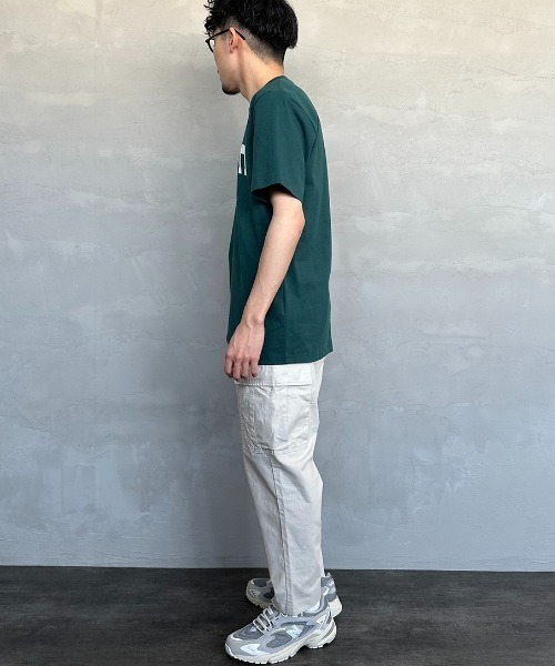 Carhartt WIP（カーハートダブリューアイピー）の「[carhartt WIP/カーハートダブリューアイピー] UNIVERSITY カレッジロゴ ショートスリーブTシャツ（Tシャツ/カットソー・レディース・ブラック/イエロー/ホワイト/グリーン・M/L/XL）」の22枚目の写真