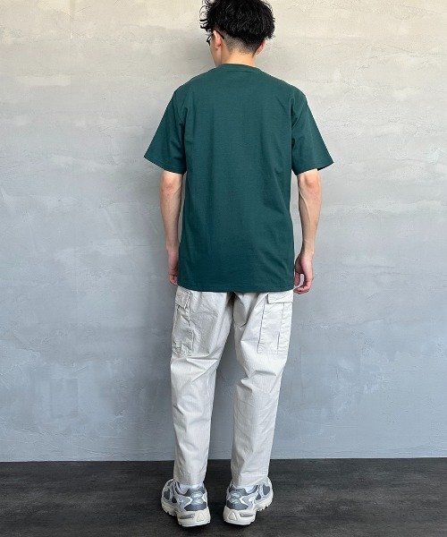 Carhartt WIP（カーハートダブリューアイピー）の「[carhartt WIP/カーハートダブリューアイピー] UNIVERSITY カレッジロゴ ショートスリーブTシャツ（Tシャツ/カットソー・レディース・ブラック/イエロー/ホワイト/グリーン・M/L/XL）」の21枚目の写真