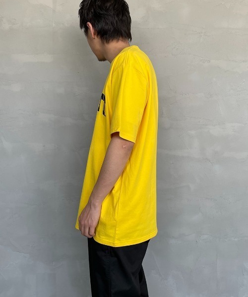 Carhartt WIP（カーハートダブリューアイピー）の「[carhartt WIP/カーハートダブリューアイピー] UNIVERSITY カレッジロゴ ショートスリーブTシャツ（Tシャツ/カットソー・レディース・ブラック/イエロー/ホワイト/グリーン・M/L/XL）」の11枚目の写真