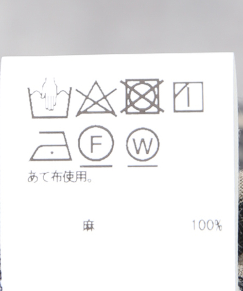 m's braque（エムズブラック）の「【m's braque / エムズ ブラック】スキッパーシャツ（シャツ/ブラウス・メンズ・ブラック・FREE）」の13枚目の写真