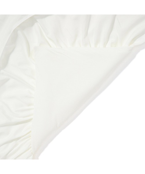 セール】ふわろ 冷感肌掛けふとん フリル セミダブル ホワイト（寝具