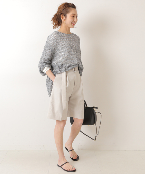 Spick & Span（スピックアンドスパン）の「リネンストレッチベルト付き