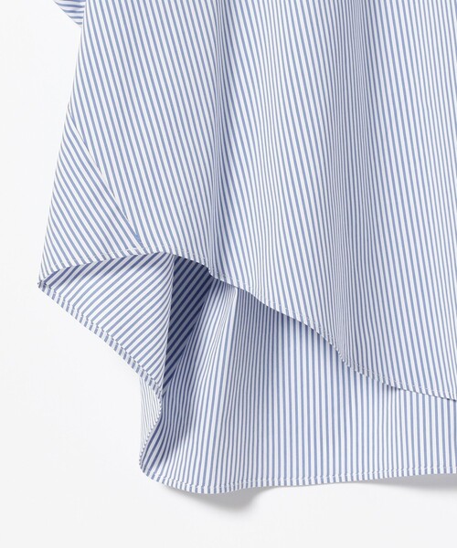 Demi-Luxe BEAMS ウール スリットネック プルオーバー　ボーダー Demi-Luxe BEAMS - Demi-Luxe BEAMS ウール スリットネック プル
