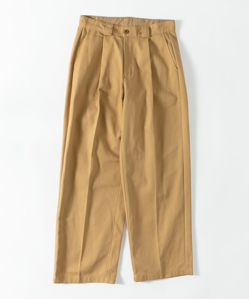 MUHET(ミュエータ)の「ストレートチノパンツ(チノパンツ・レディース・ネイビー/ベージュ/オフホワイト・SMALL/X-LARGE/MEDIUM)」の11枚目の写真