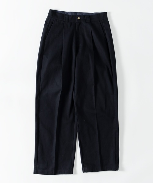 MUHET(ミュエータ)の「ストレートチノパンツ(チノパンツ・レディース・ネイビー/ベージュ/オフホワイト・SMALL/X-LARGE/MEDIUM)」の4枚目の写真