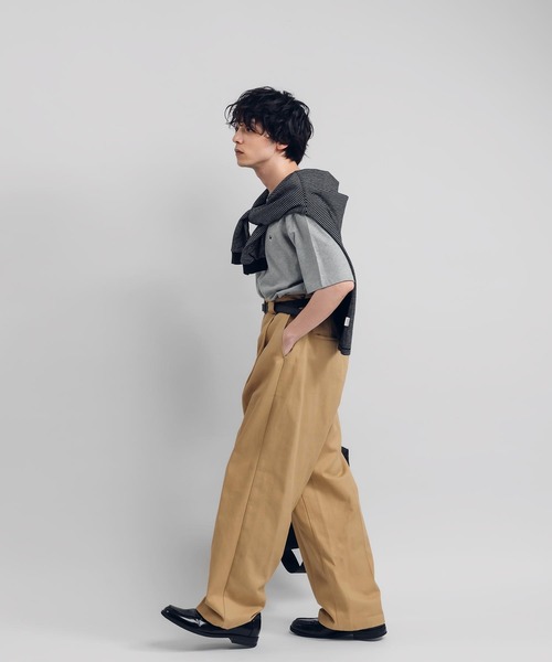 MUHET(ミュエータ)の「ストレートチノパンツ(チノパンツ・レディース・ネイビー/ベージュ/オフホワイト・SMALL/X-LARGE/MEDIUM)」の22枚目の写真