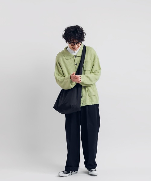 MUHET(ミュエータ)の「ストレートチノパンツ(チノパンツ・レディース・ネイビー/ベージュ/オフホワイト・SMALL/X-LARGE/MEDIUM)」の8枚目の写真
