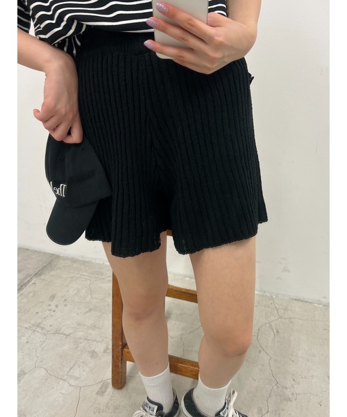 DIANTE ♡ ニットショートパンツ ニットショートパンツ