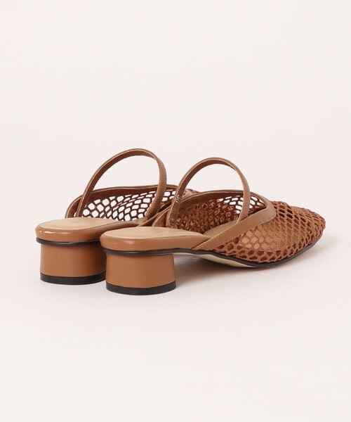 alcali（アルカリ）の「メッシュサンダル（サンダル・レディース・ホワイト/キャメル・22.5cm/23.5cm）」の3枚目の写真