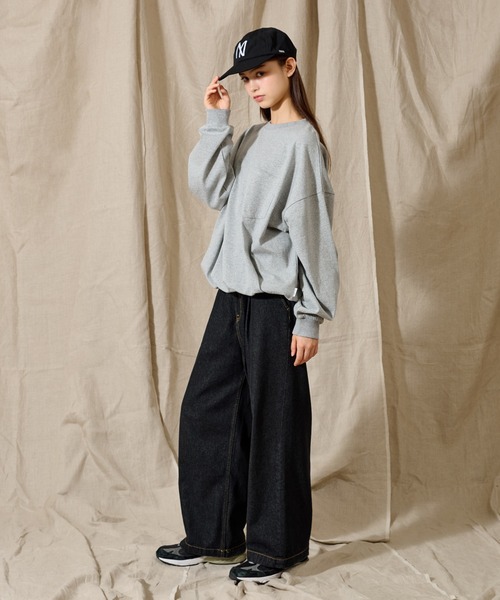 1 TUCK DENIM TROUSERS / ワンタックデニムトラウザー（デニム