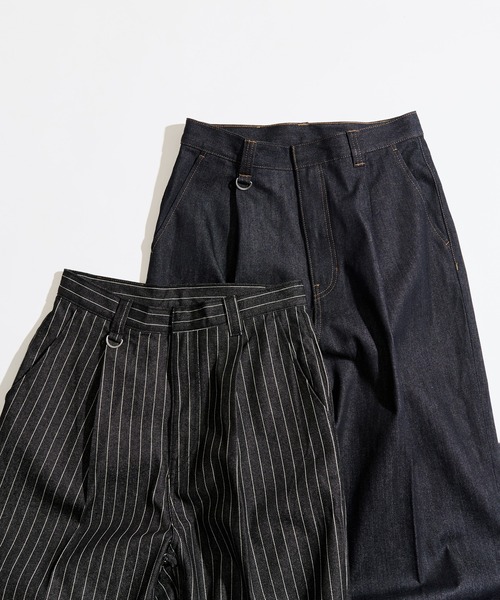 1 TUCK DENIM TROUSERS / ワンタックデニムトラウザー WETTEMPT ジーンズ 1 TUCK DENIM TROUSERS &frasl; ワンタックデニム