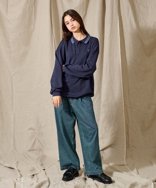 1 TUCK DENIM TROUSERS / ワンタックデニムトラウザー（デニム